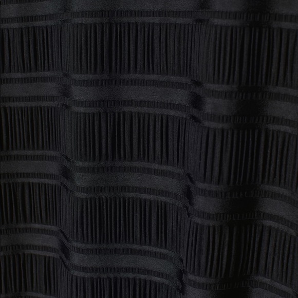 NEW Fitted Ruffled Turtleneck LBD - Picture 2 of 2